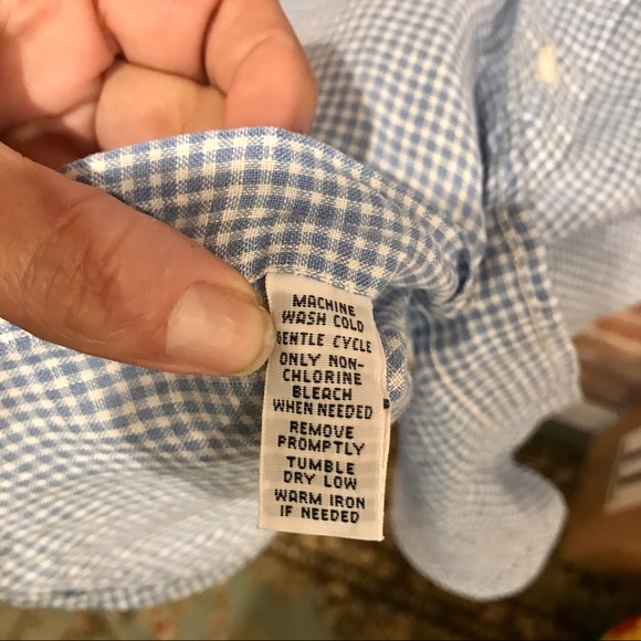 PRIVATELY SOLD!!! Ralph Lauren linen blue and - Picture 5 of 9